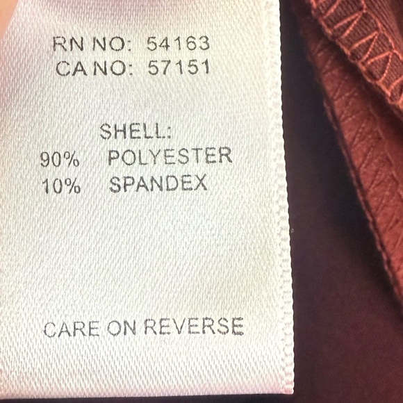 Nwt Andrew Marc New York Jacket Faux Suede Burnt Russet Midi Coat - Picture 5 of 5